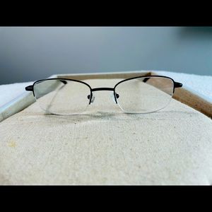 Half rimmed reading glasses